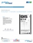 Product Sheet - Rosenbaum Pocket Vision Screener Card